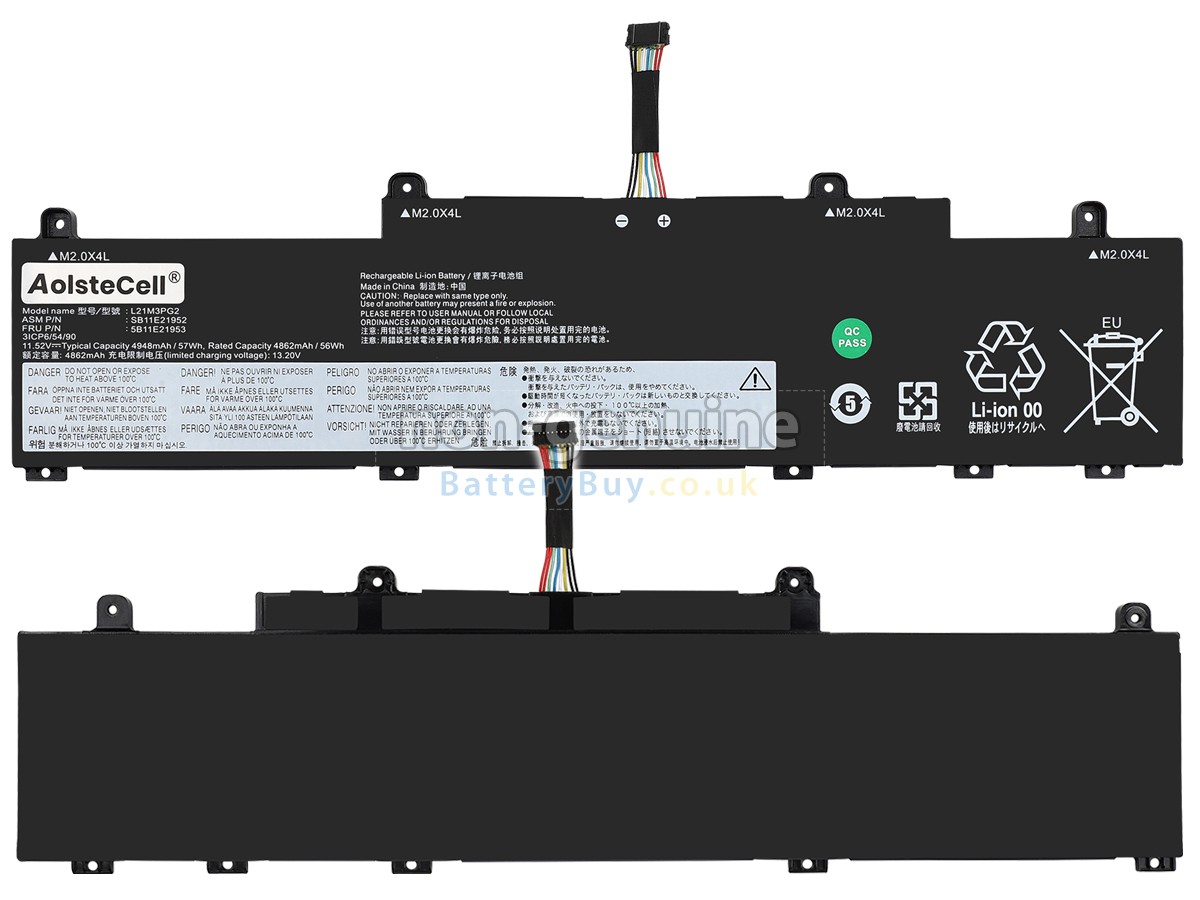 replacement battery for Lenovo ThinkPad C14 GEN 1 Chromebook-21CA000CAU
