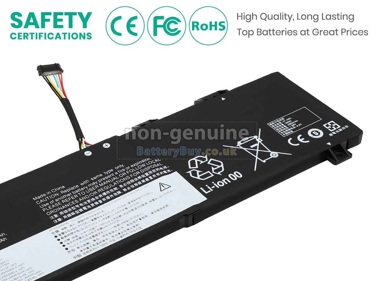 replacement battery for Lenovo 5B11K24753