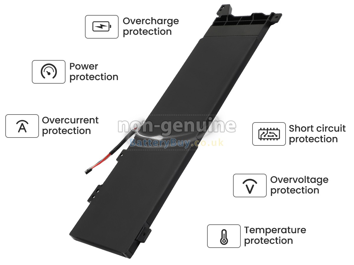 replacement battery for Lenovo 5B11K24753