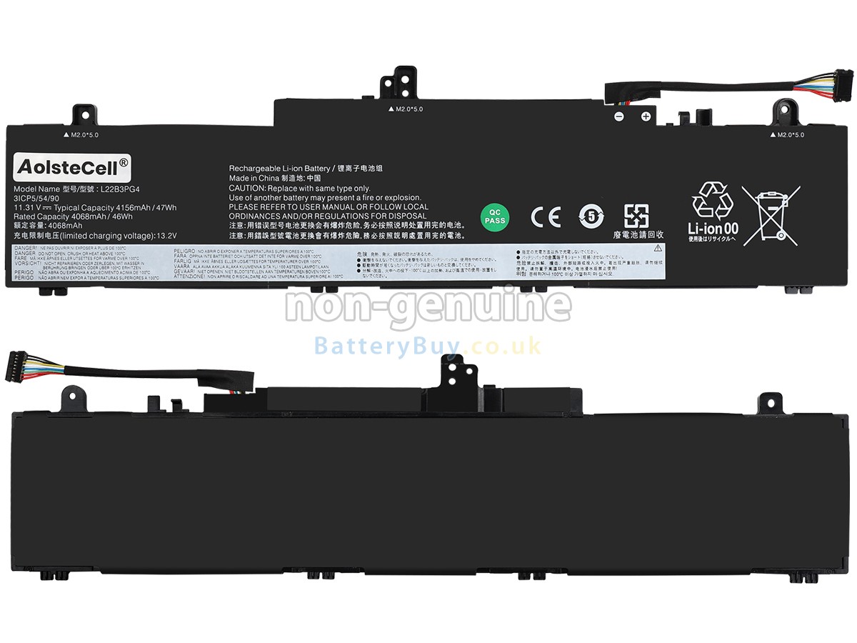 replacement battery for Lenovo ThinkPad E16 GEN 1-21JN000KFE