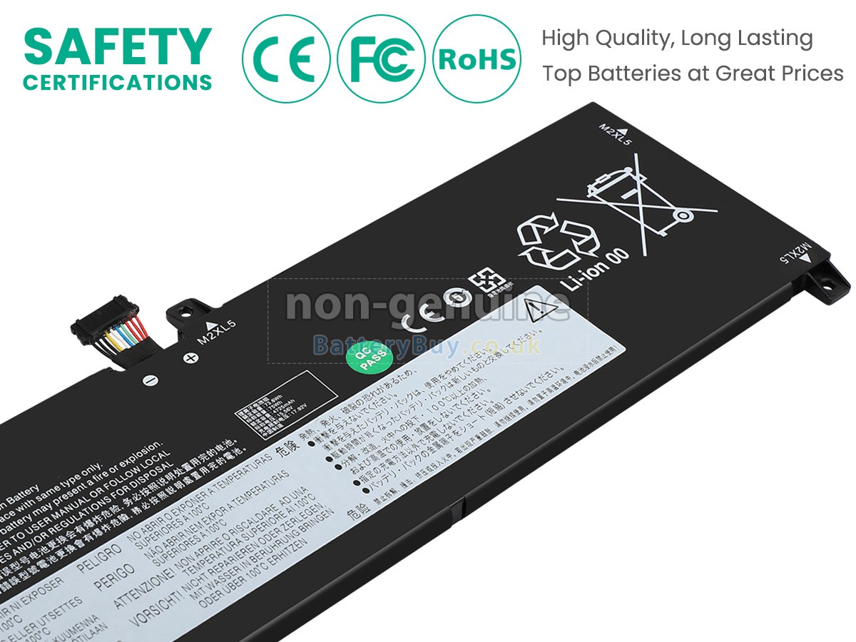replacement battery for Lenovo IdeaPad PRO 5 16APH8-83AR002NTA