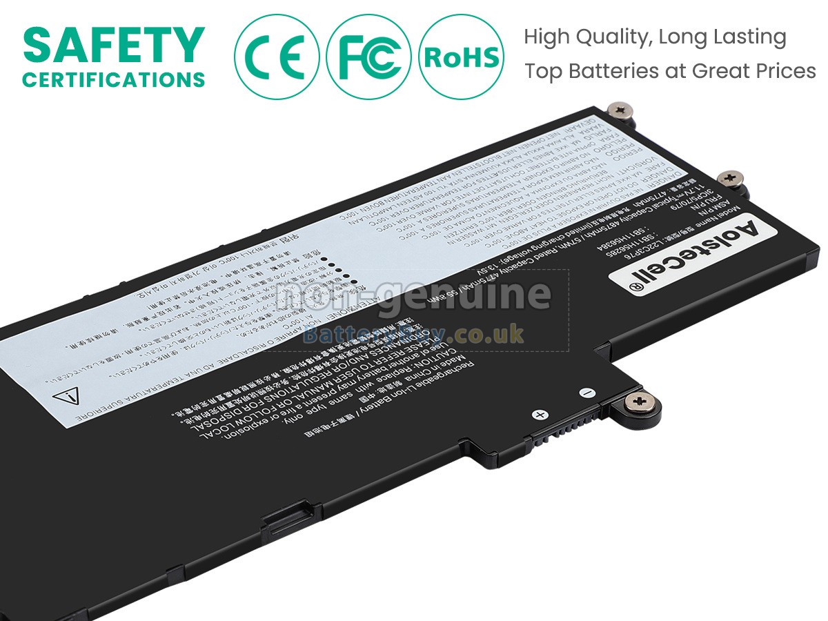 replacement battery for Lenovo L22C3P76
