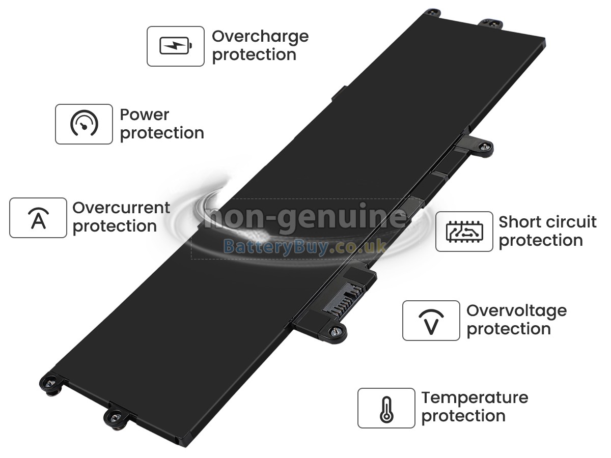 replacement battery for Lenovo L22C3P76