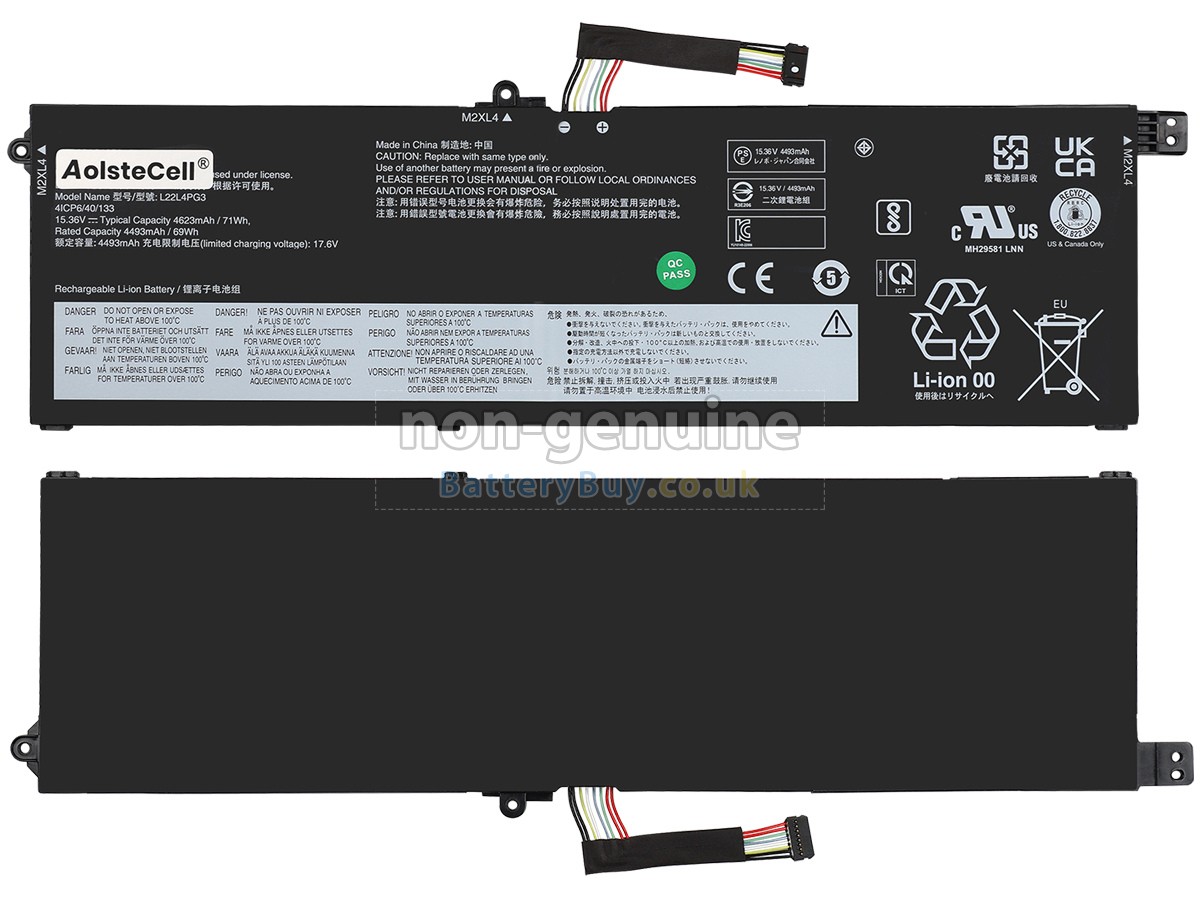 replacement battery for Lenovo THINKBOOK 16+ 2023