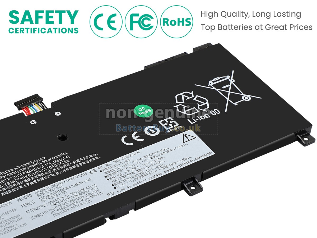 replacement battery for Lenovo YOGA BOOK 9 13IRU8-82YQ004NMX