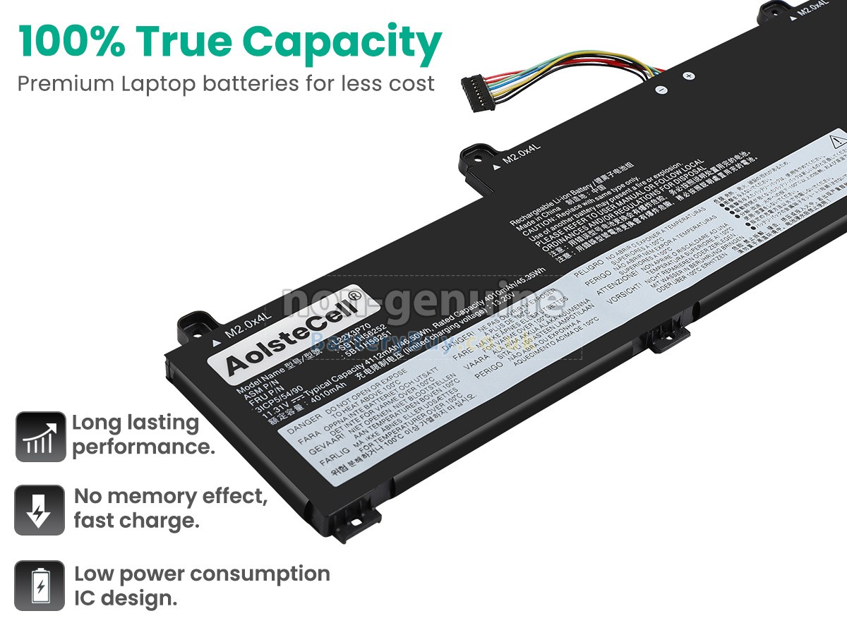 replacement battery for Lenovo L22B3P70