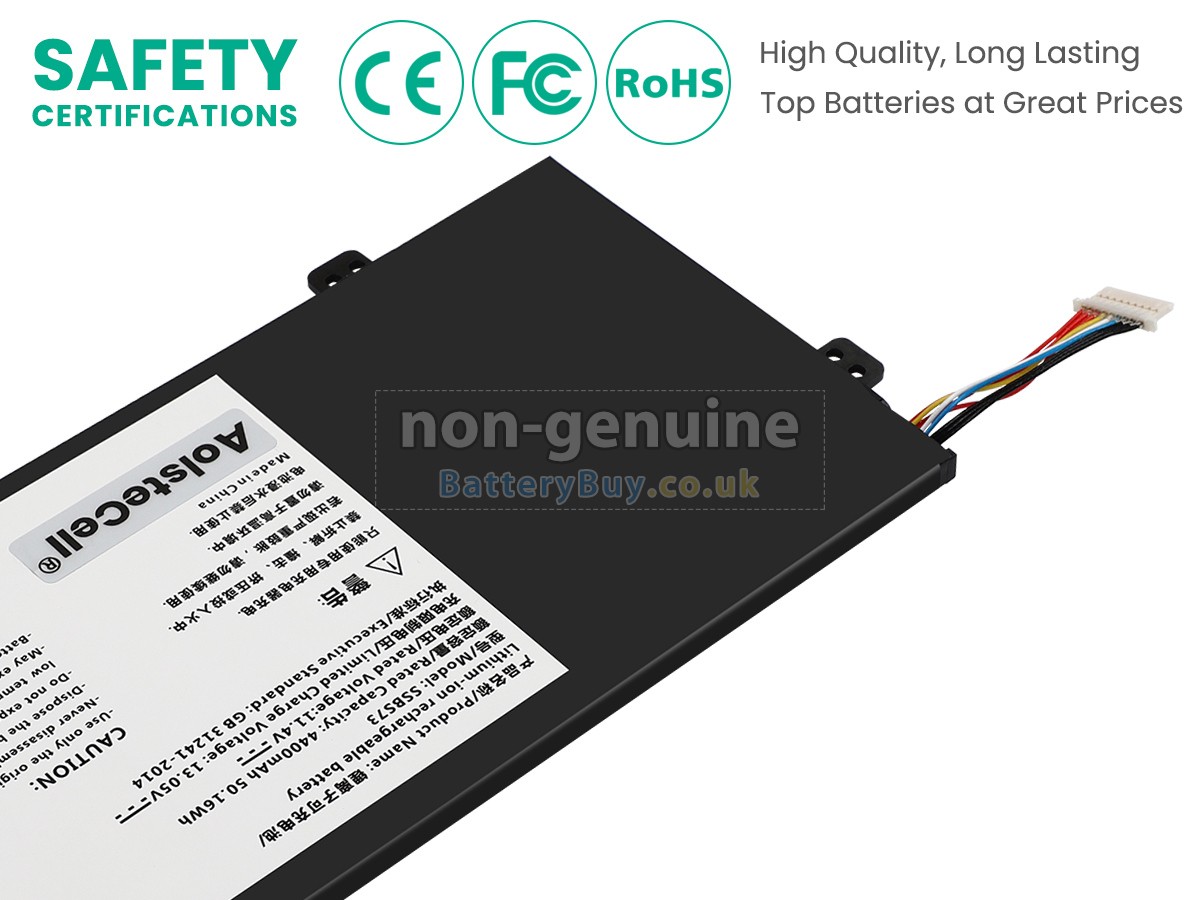 replacement battery for Mechrevo S2 MX350