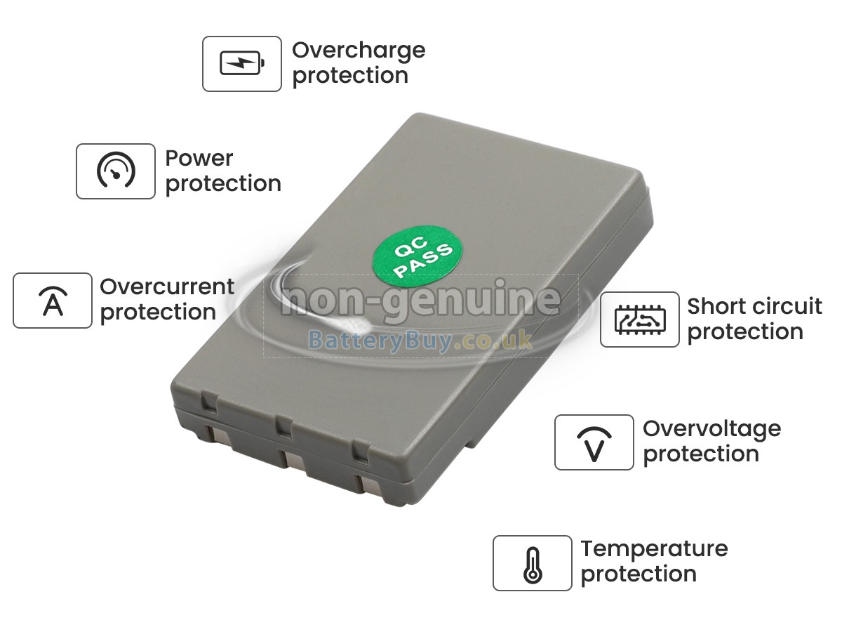 replacement battery for Minolta DR-LB4