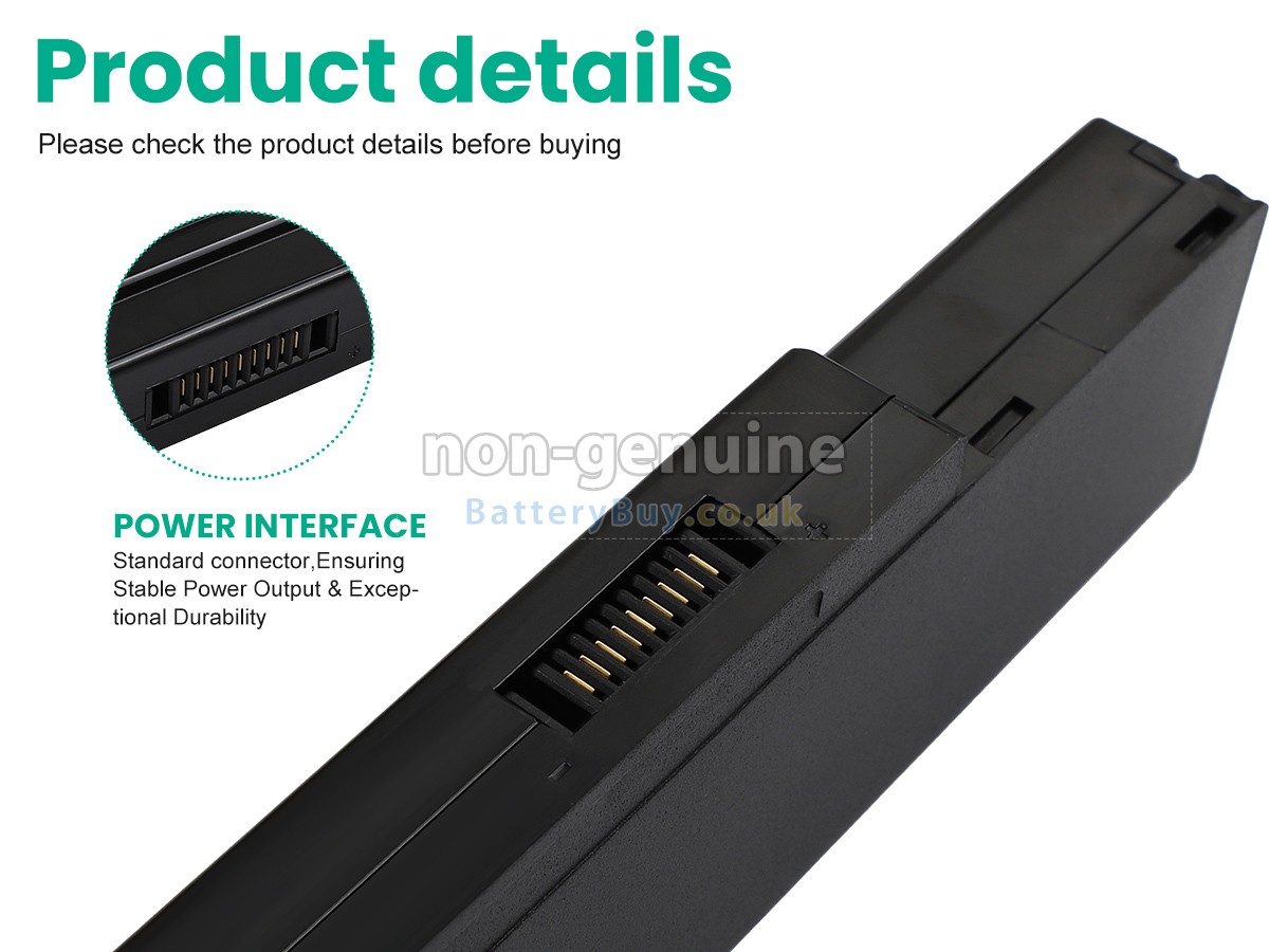 replacement battery for MSI BTY-M65