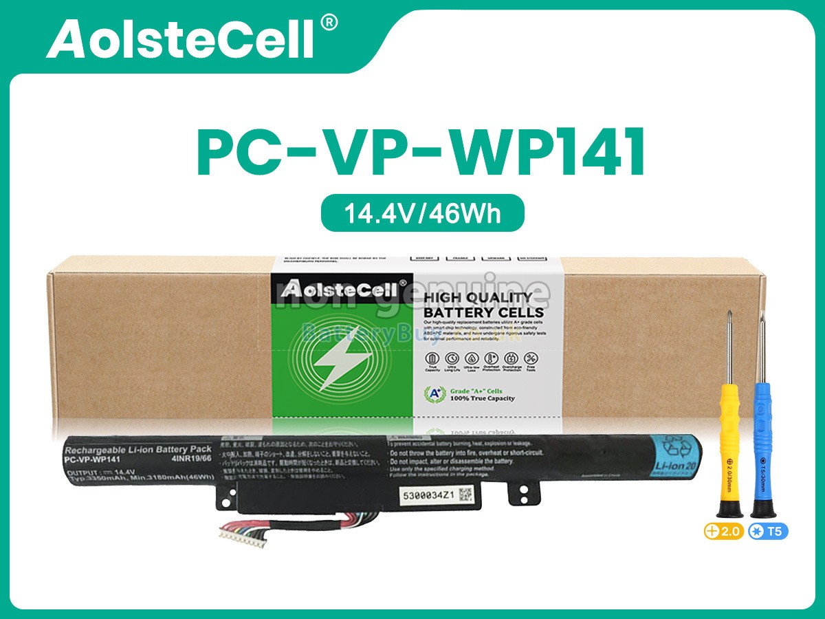 replacement battery for NEC PC-VP-WP148(4INR19/66)