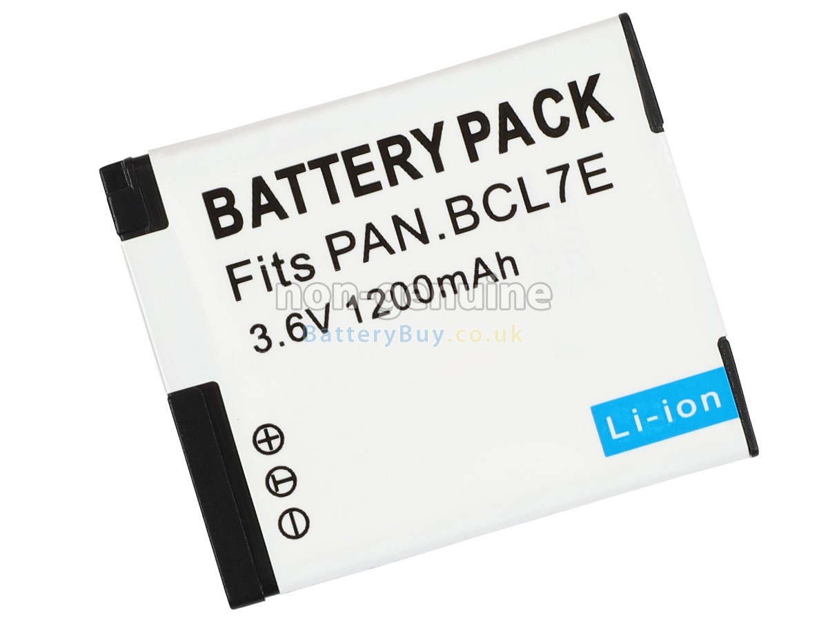 replacement battery for Panasonic DMW-BCL7E