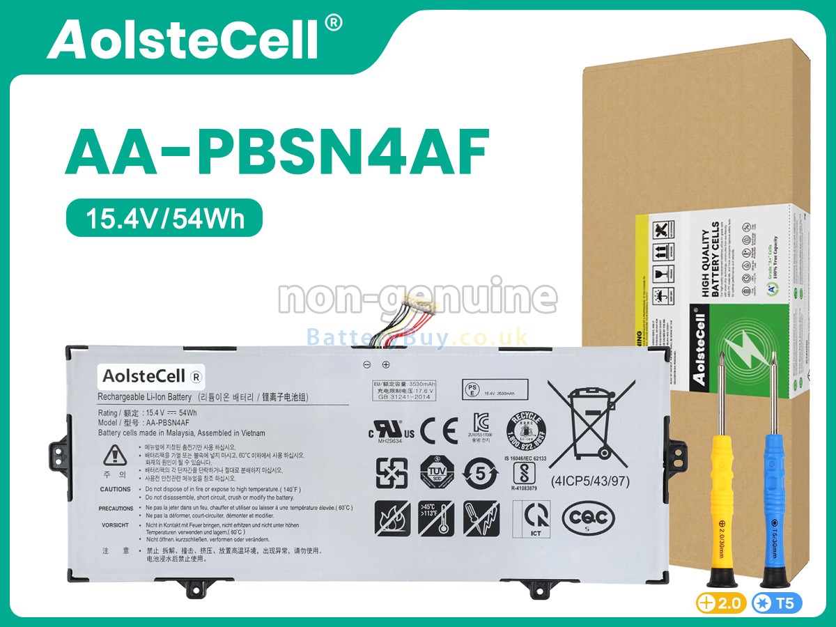 replacement battery for Samsung NP930SBE-K01HK