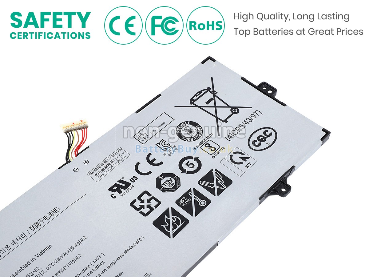 replacement battery for Samsung NP930SBE-K01HK