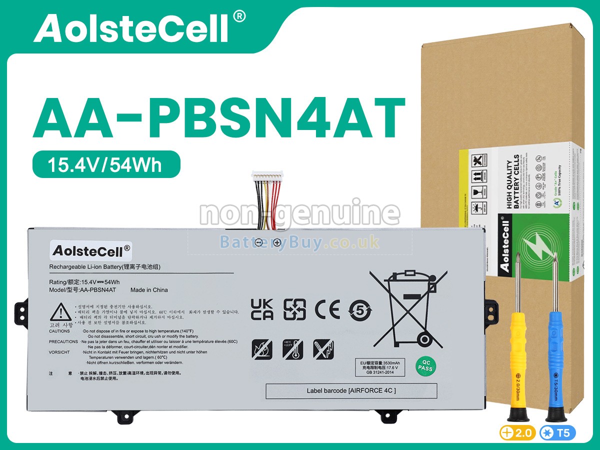 replacement battery for Samsung NP930SBE-K01HK