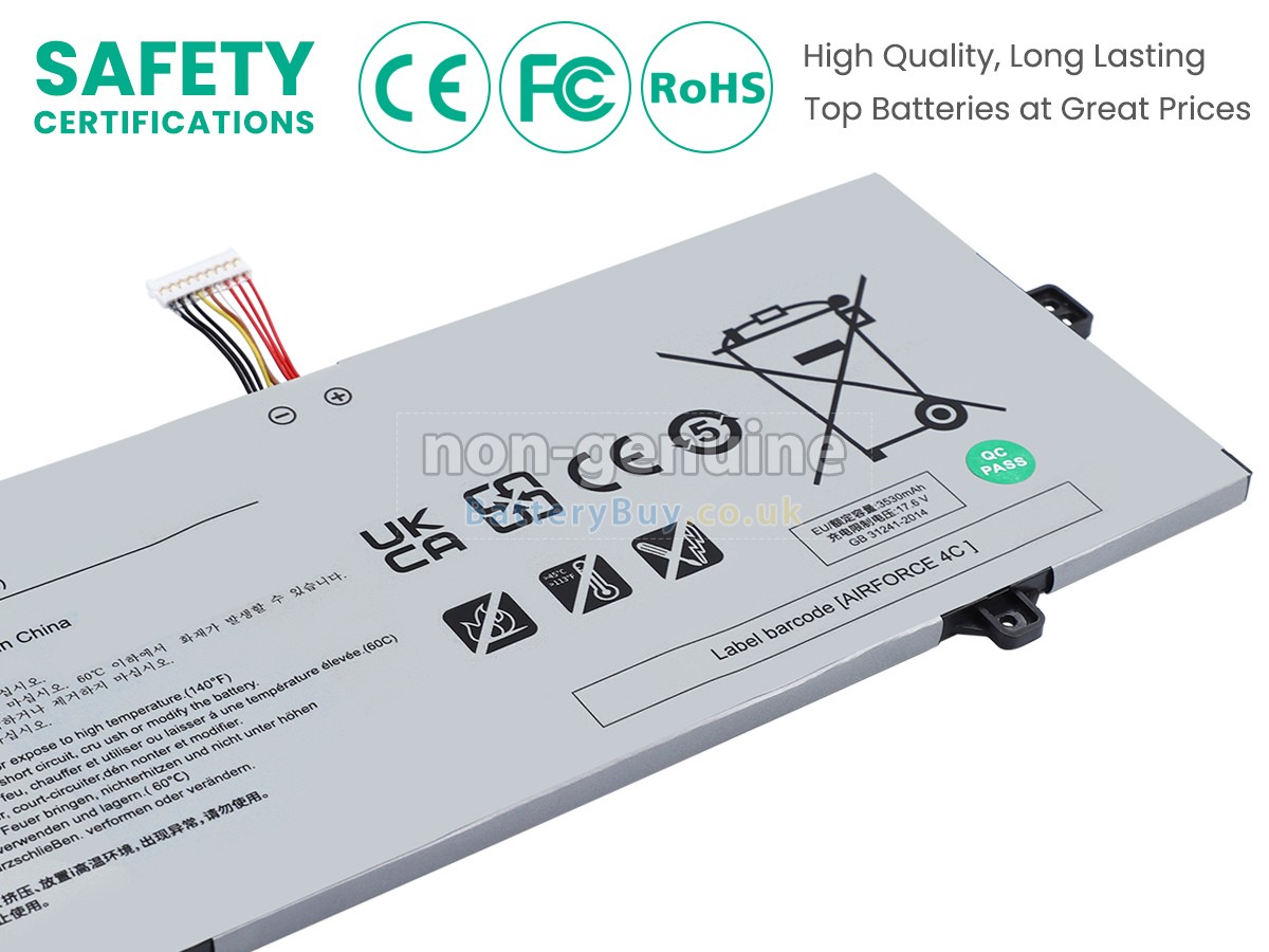 replacement battery for Samsung NP930SBE-K01HK
