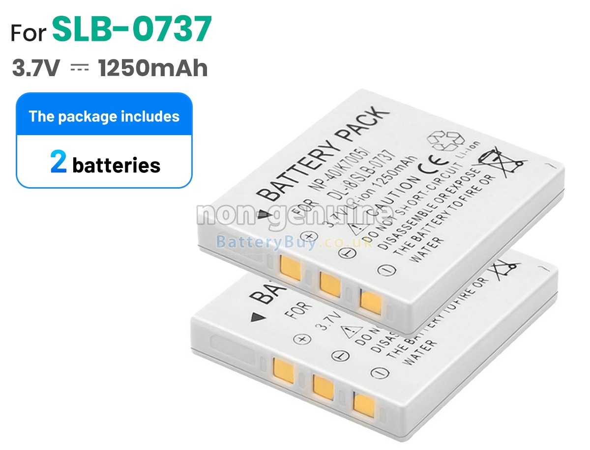 replacement battery for Samsung KODAK KLIC-7005