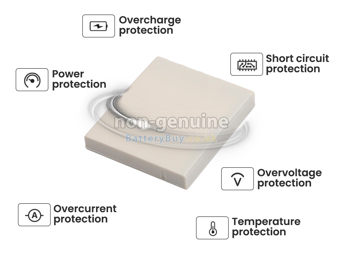 replacement battery for Samsung KODAK KLIC-7005