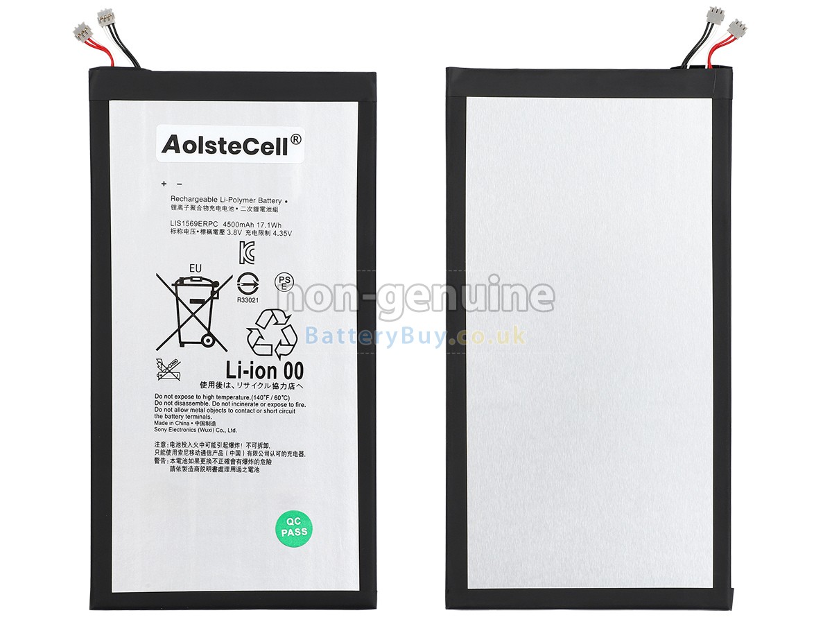 replacement battery for Sony XPERIA Z3 Tablet