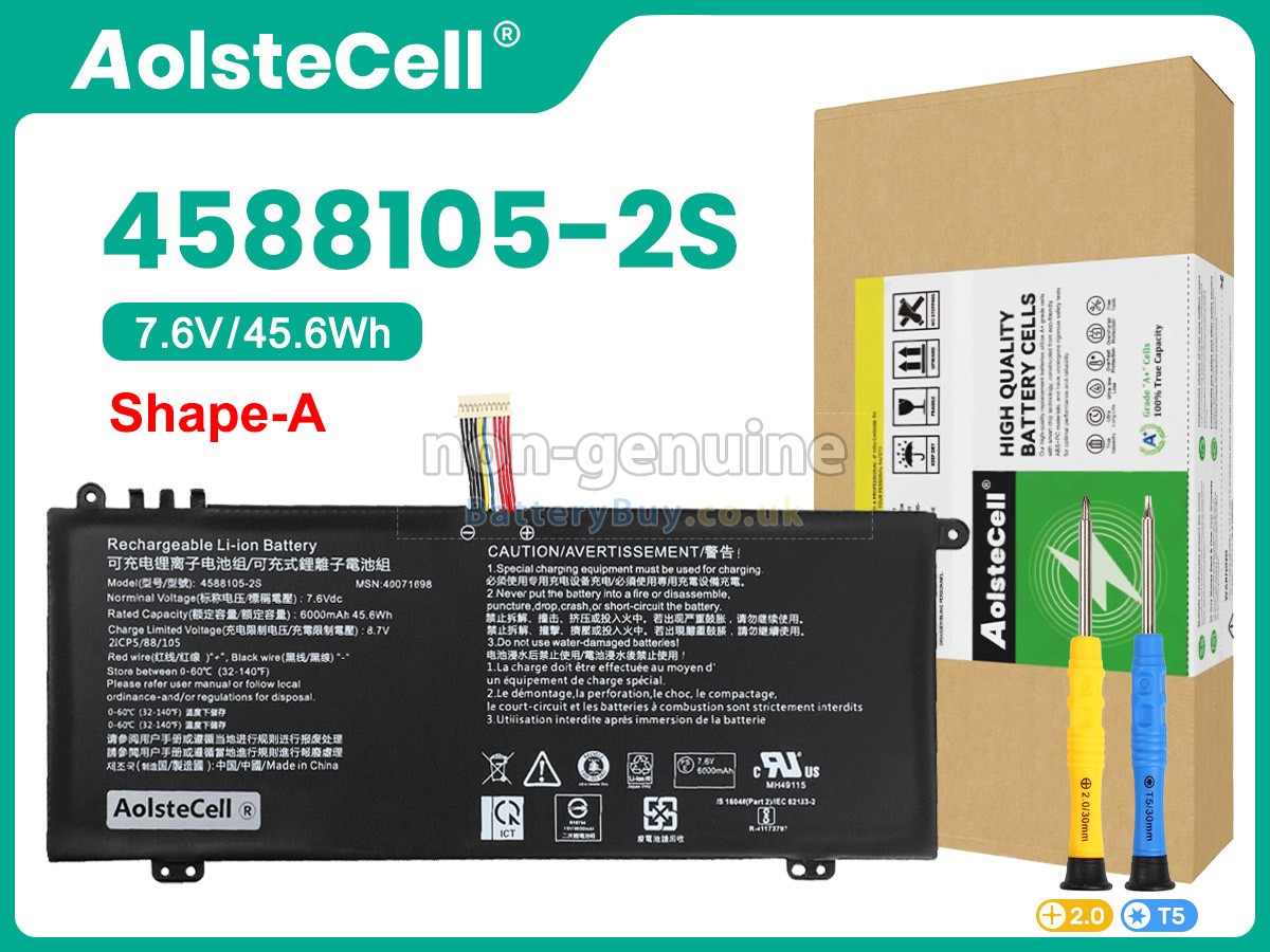 replacement battery for Toshiba Satellite C50D-B016
