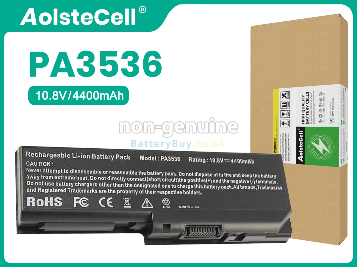 replacement battery for Toshiba PABAS100