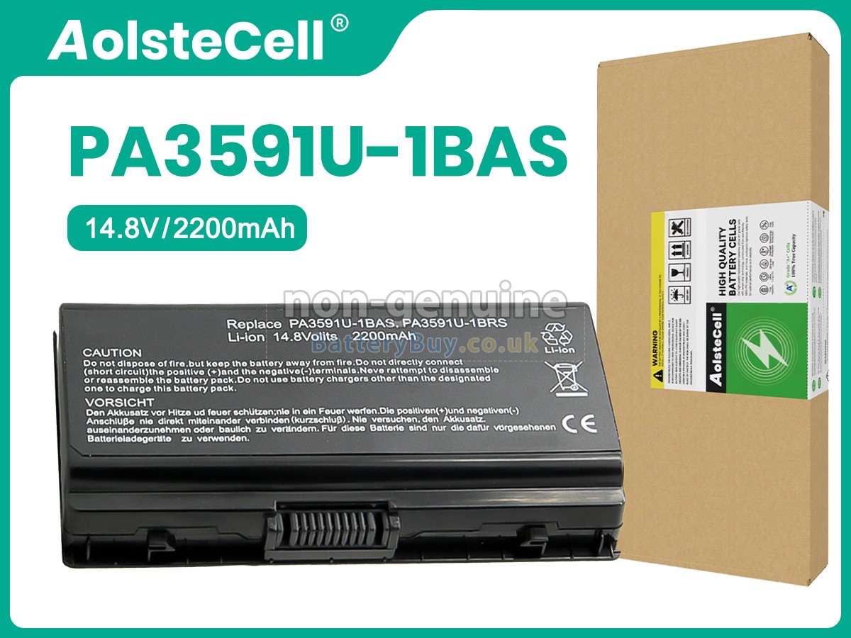 replacement battery for Toshiba Satellite Pro L40-12L