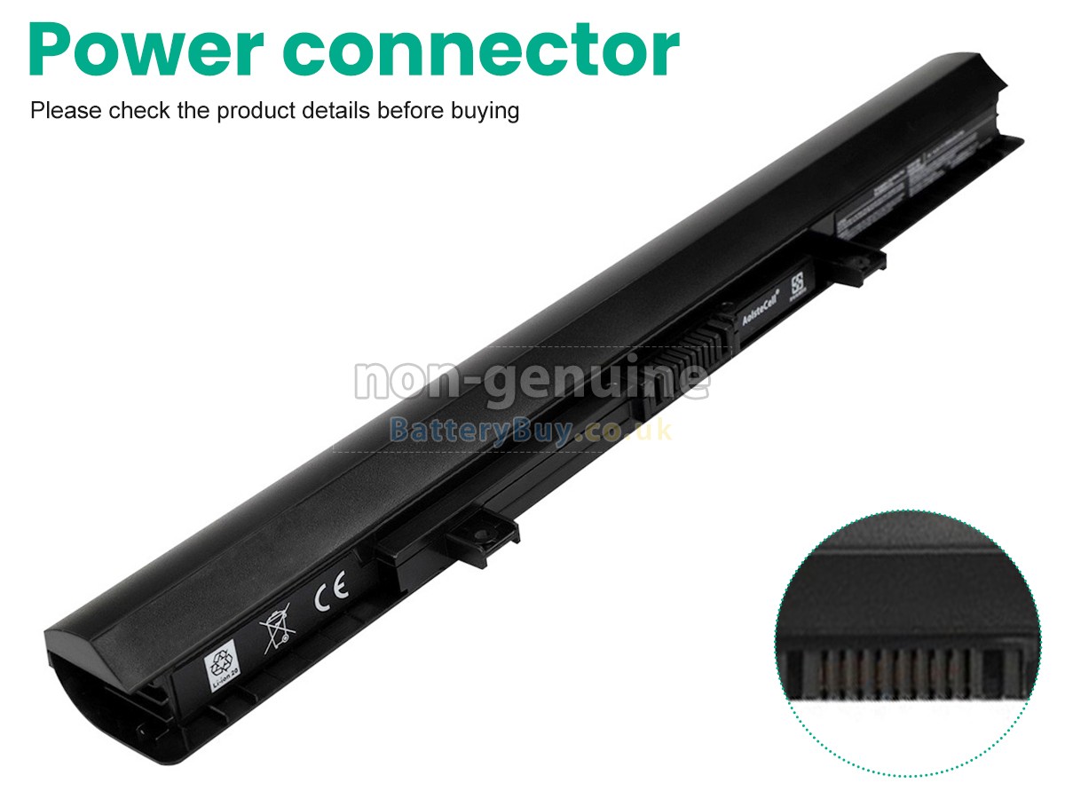 replacement battery for Toshiba Satellite C50D-B016