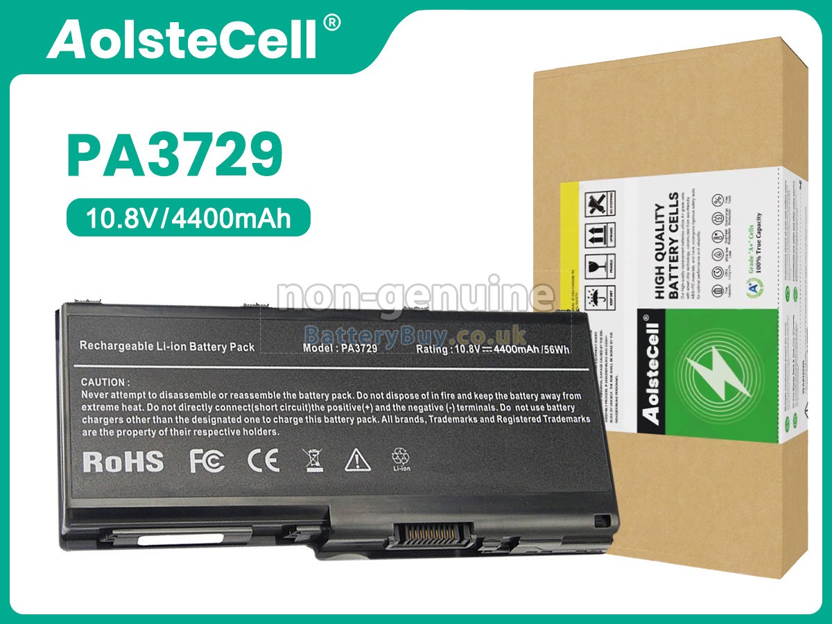 replacement battery for Toshiba Satellite P500-BT2G23