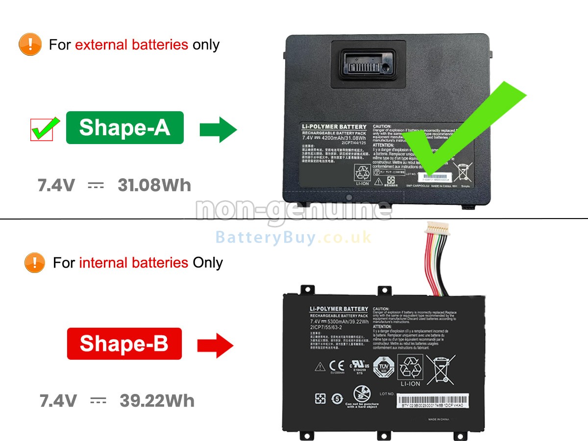 replacement battery for Xplore XSLATE B10