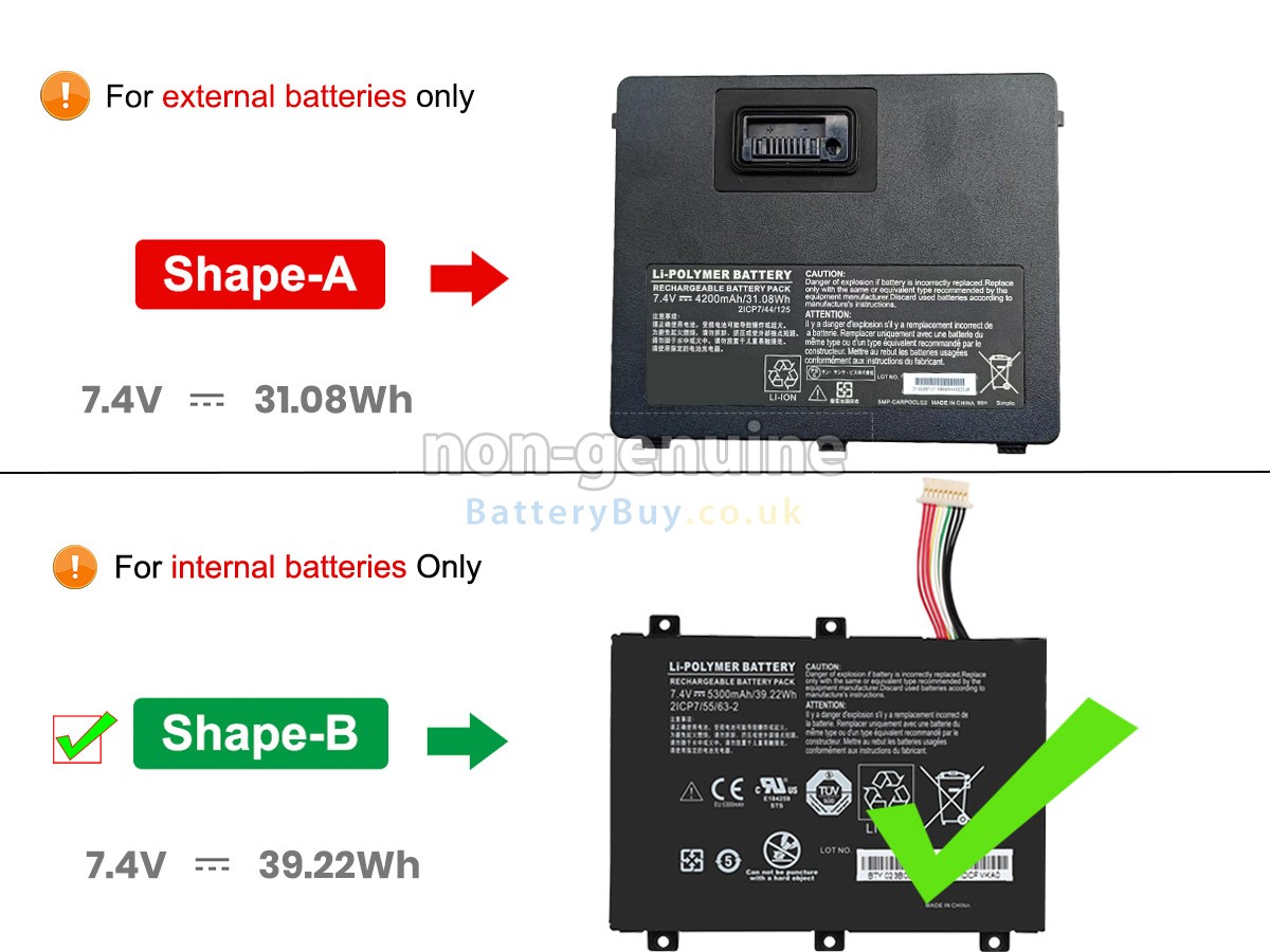replacement battery for Xplore XSLATE B10