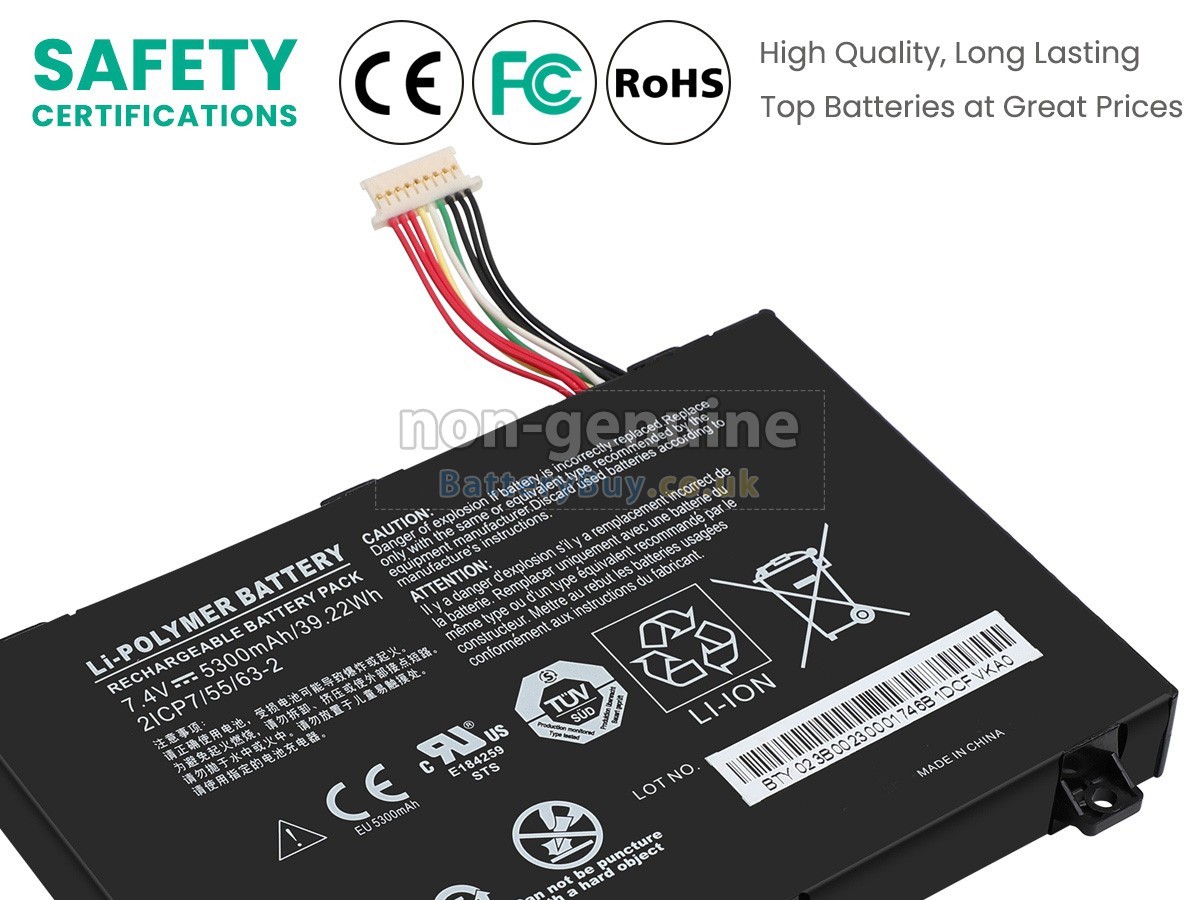 replacement battery for Xplore XSLATE B10